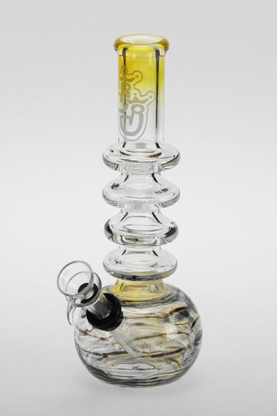 Glasbong 25010 mit Gummidichtung ( Glas, 19 cm)